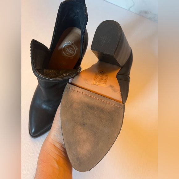 Jeffrey Campbell Black Split Leather Boot - Picture 6 of 6